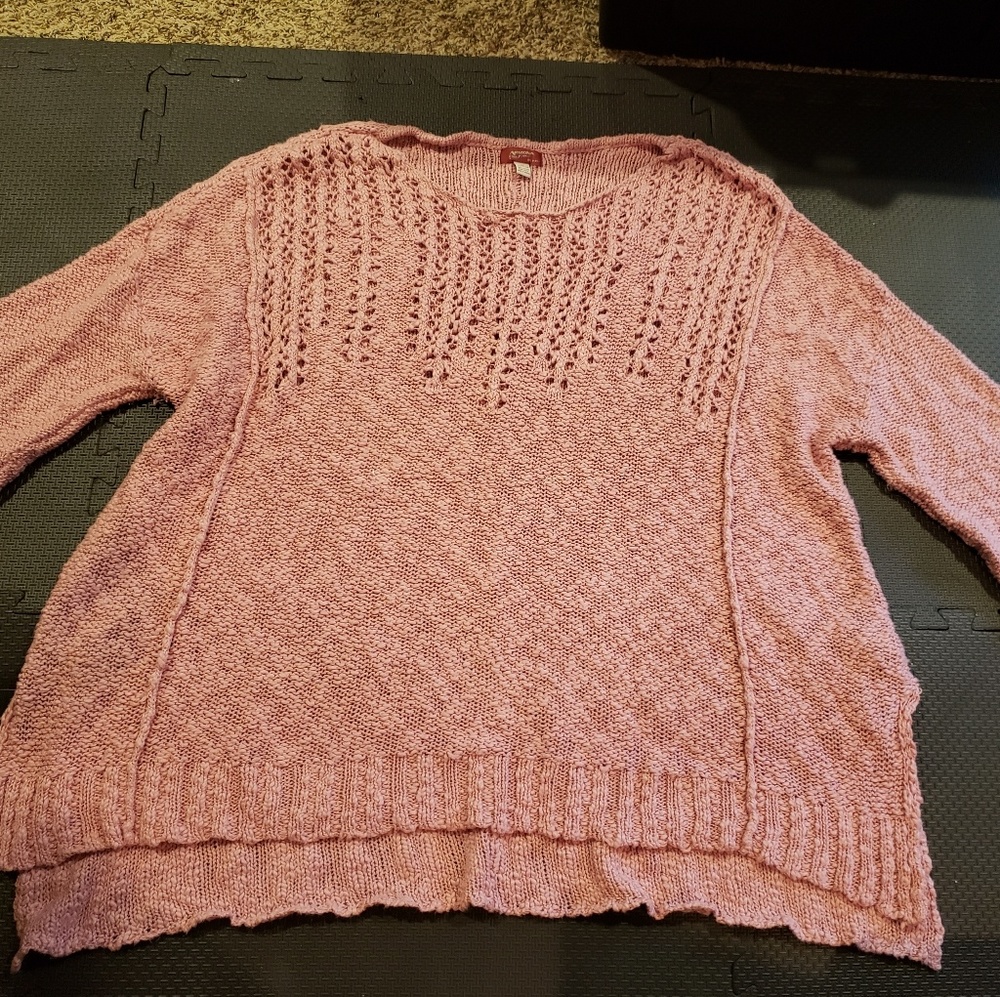 Pink Knit Sweater